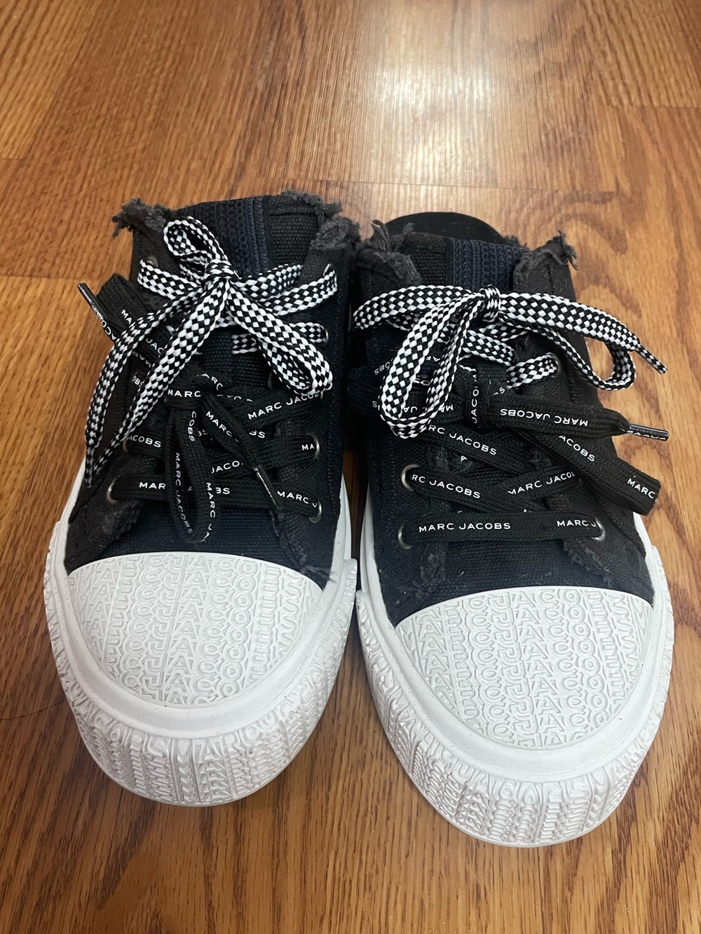Marc Jacobs The Sneaker Mule Platform Slip On Sneakers Black Size 37